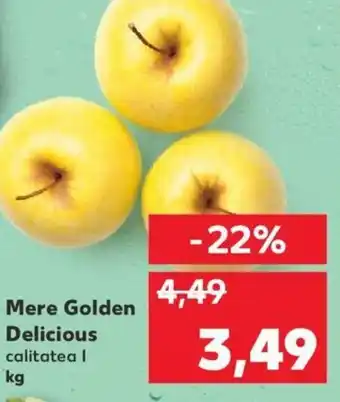 Kaufland Mere Golden Delicious Ofertă