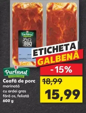 Kaufland Ceafă de porc Ofertă