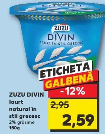 Kaufland ZUZU DIVIN laurt natural în stil grecesc Ofertă
