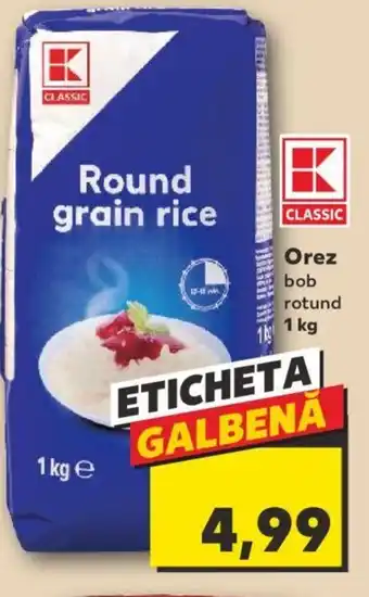 Kaufland Orez bob rotund 1 kg Ofertă