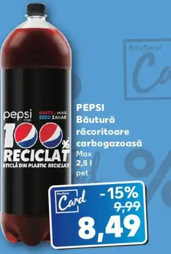 Kaufland PEPSI Băutură răcoritoare carbogazoasă 2.5L Ofertă