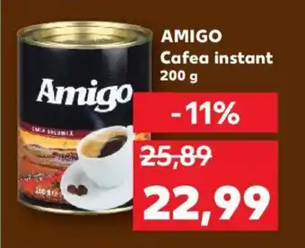 Kaufland AMIGO Cafea instant 200 g Ofertă