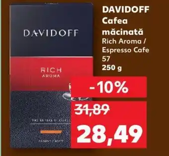 DAVIDOFF Cafea măcinată
