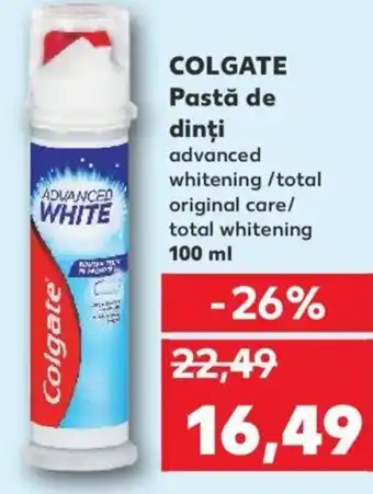 Kaufland COLGATE Pastă de dinţi Ofertă