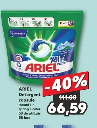 Kaufland ARIEL Detergent capsule Ofertă