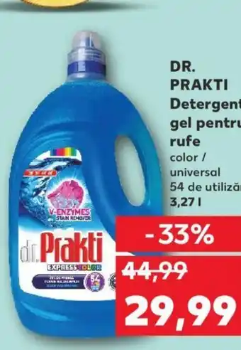 Kaufland DR. PRAKTI Detergent gel pentru rufe Ofertă
