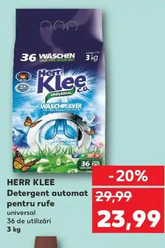 Kaufland HERR KLEE Detergent automat pentru rufe Ofertă