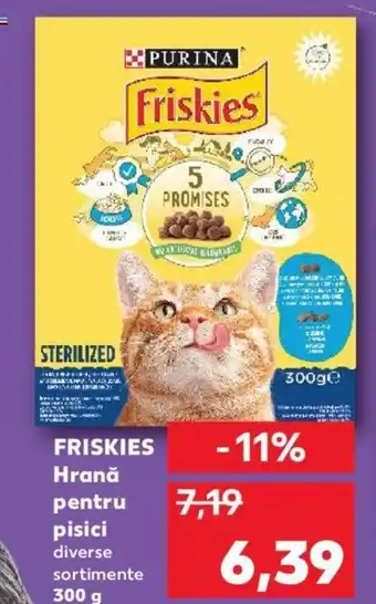 Kaufland FRISKIES Hrană pentru pisici Ofertă