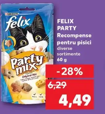 Kaufland FELIX PARTY Recompense pentru pisici Ofertă