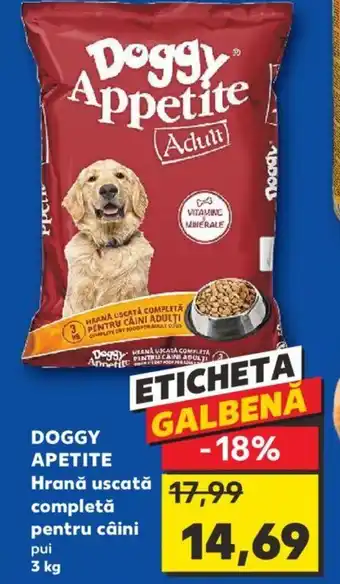 DOGGY APETITE Hrană uscată completă pentru câini