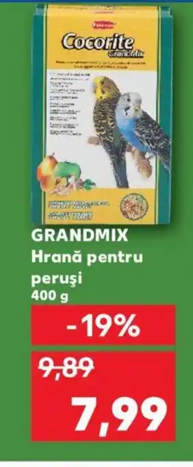 Kaufland GRANDMIX Hrană pentru peruşi Ofertă