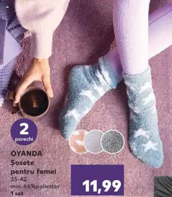 Kaufland OYANDA Sosete pentru femei Ofertă