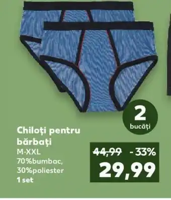 Kaufland Chiloţi pentru bărbaţi M-XXL Ofertă