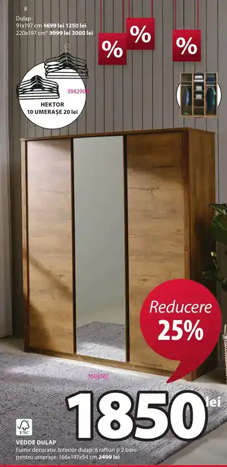 JYSK VEDDE DULAP Ofertă