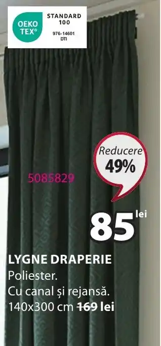 JYSK LYGNE DRAPERIE Ofertă