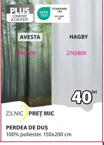 PERDEA DE DUȘ