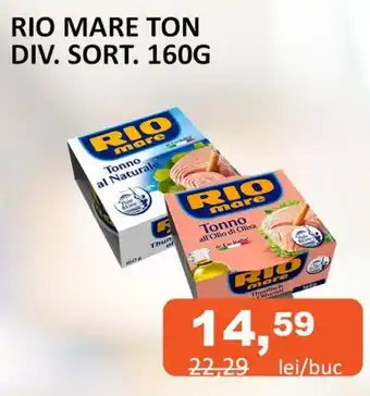 Unicarm RIO MARE TON DIV. SORT. 160G Ofertă