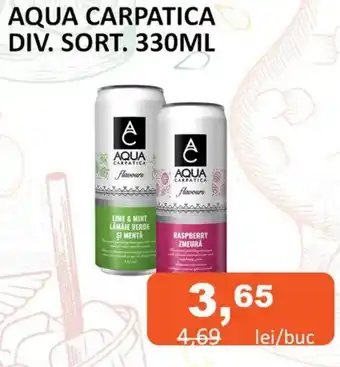 Unicarm AQUA CARPATICA DIV. SORT. 330ML Ofertă