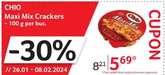 Selgros CHIO Maxi Mix Crackers Ofertă