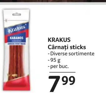 Selgros KRAKUS Cârnați sticks Ofertă
