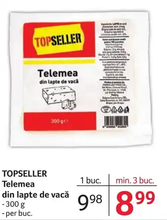 Selgros TOPSELLER Telemea din lapte de vacă Ofertă