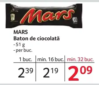 Selgros MARS Baton de ciocolată Ofertă