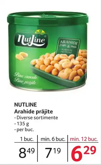 Selgros NUTLINE Arahide prăjite Ofertă