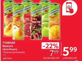Selgros TYMBARK Băutură răcoritoare Ofertă