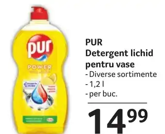 Selgros PUR Detergent lichid pentru vase Ofertă