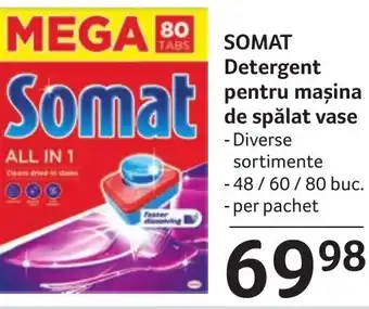 Selgros SOMAT Detergent pentru mașina de spălat vase Ofertă