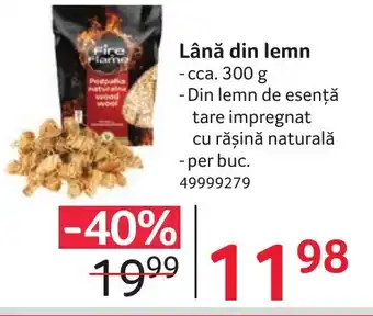 Lână din lemn