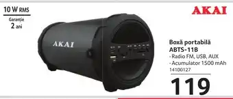 Selgros Boxă portabilă ABTS-11B Ofertă