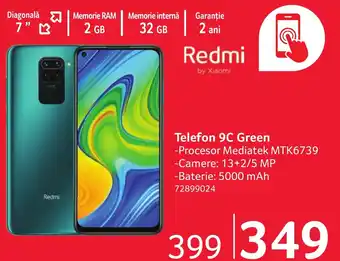 Selgros Telefon 9C Green Ofertă