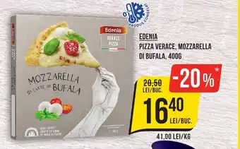 Mega Image EDENIA PIZZA VERACE, MOZZARELLA DI BUFALA, 400G Ofertă