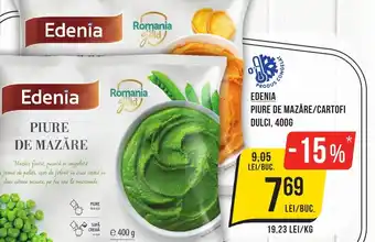 Mega Image EDENIA PIURE DE MAZĂRE/CARTOFI DULCI, 400G Ofertă