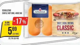 SCHULSTAD CHIFLE HOT DOG, 4X62.6G
