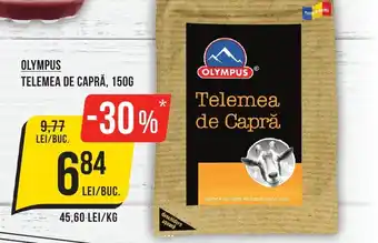 Mega Image OLYMPUS TELEMEA DE CAPRĂ, 150G Ofertă