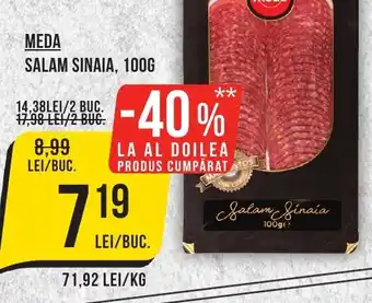 Mega Image MEDA SALAM SINAIA, 100G Ofertă