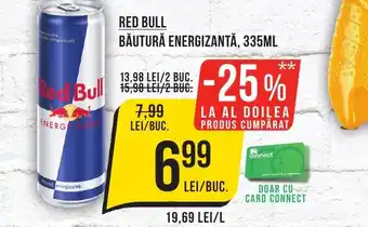 Mega Image RED BULL BĂUTURĂ ENERGIZANTĂ, 335ML Ofertă