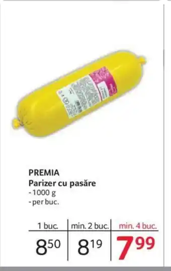 Selgros PREMIA Parizer cu pasăre Ofertă