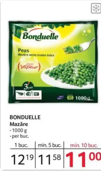 Selgros BONDUELLE Mazăre Ofertă