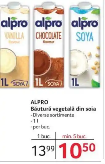 Selgros ALPRO Băutură vegetală din soia Ofertă