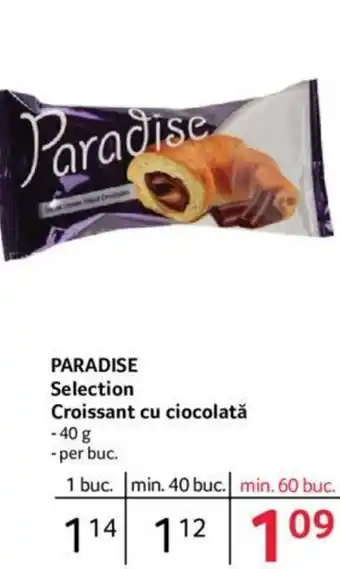 Selgros PARADISE Selection Croissant cu ciocolată Ofertă