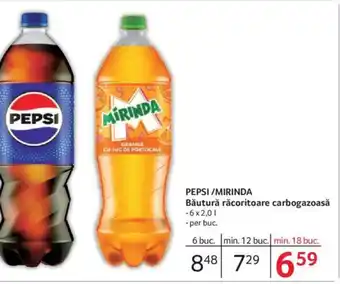 Selgros PEPSI/MIRINDA Băutură răcoritoare carbogazoasă Ofertă