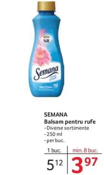 SEMANA Balsam pentru rufe