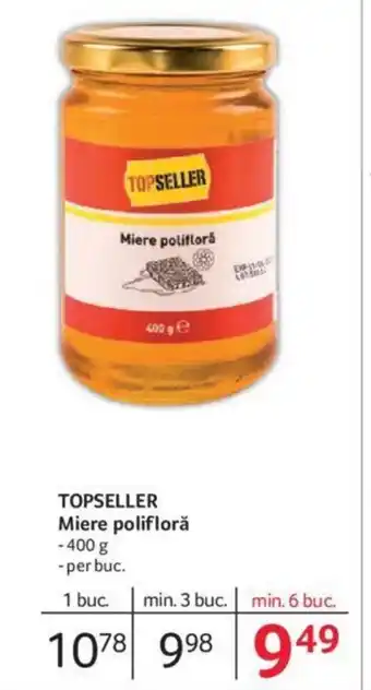Selgros TOPSELLER Miere polifloră Ofertă