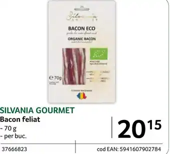 Selgros SILVANIA GOURMET Bacon feliat Ofertă