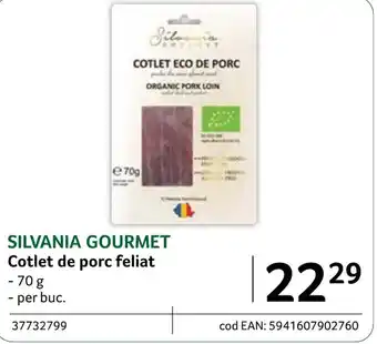 Selgros SILVANIA GOURMET Cotlet de porc feliat Ofertă