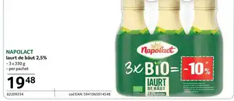 Selgros NAPOLACT laurt de băut 2,5% Ofertă