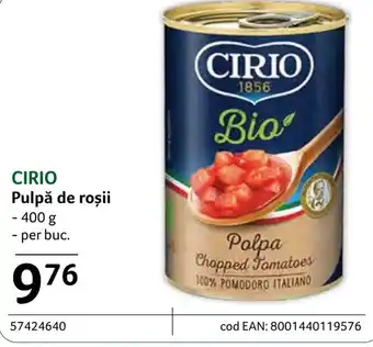 CIRIO Pulpă de roșii